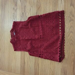 Anthropologie Lace Tank